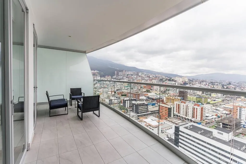 Apartamento Suite Lujosa Edificio One Piso 21 Quito- Ecuador Equador